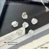 Bisel sin bisel de circonita terminado en bolas de diamante apiladas para decoración de uñas, dulces de roca de huevo de paloma cuadrado grueso brillante decoraciones de uñas