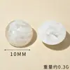 Botones Plásticos de Colores con Base Alta y Acabado Brillante con Forma de Hongo para Abrigos de Mujer y Niños, Suéteres, Cárdigans de Punto, Botones Decorativos Cosidos a Mano