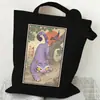 Bolso de Hombro Versátil Diario para Estudiante con Estampado de Dibujos Animados Anime Moda Transfronteriza Bolso de Lona Portátil de Gran Capacidad