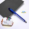 Pluma Publicitaria de Tirar con Impresión de Logo, Pluma de Gel para Firma, Pluma de Dibujo de Tirar, Pluma Soporte para Teléfono Móvil Multicolor, Pluma para Pantalla Táctil, Pluma Retráctil
