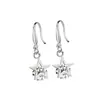 Pendientes de Zirconita Estrella Brillante Estilo Coreano para Mujer, Lujo Ligero, Pendientes de Estrella de Cinco Puntas de Gama Alta, Accesorios Casuales para el Viaje Diario