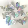 Mordisco artículo decorativo 3D realista mariposa láser diy bolsa de corbata material de relleno accesorios Gumi accesorios