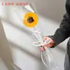 Temporada de Graduación Día de San Valentín Ramo de Girasoles, Flores Perfumadas, Flores Hechas a Mano, Girasoles, Flores Artificiales, Decoración de Regalo, Dar Regalos
