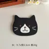 Posavasos de Gato de Dibujos Animados Lindos, Almohadillas de Silicona con Aislamiento Térmico para Mesas de Comedor, Oficina en Casa, Tazas de Café y Tazas de Té, Almohadillas Especiales Anti-Escaldaduras