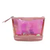 Bolsa Cosmética Colorida Personalizada de Fábrica em Material PVC Pode Ser Impressa com Logo Transparente TPU EVA