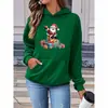 Sudadera con Capucha Navideña Transfronteriza con Estampado de Caja de Regalo de Papá Noel, Venta al por Mayor de Comercio Exterior de Amazon
