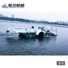 Ramas Flotantes en el Río, Barco de Salvamento de Basura, Barco de Limpieza, Pequeño Barco Cosechador de Col de Agua y Castaña de Agua