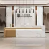 Recepción de Empresa, Mostrador de Caja Registradora Vintage para Tienda de Ropa, Salón de Belleza, Peluquería, Recepción de Institución de Formación, Barra de Bar