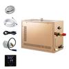 Potente Gerador de Vapor para Sauna Pequena Fabricado em Aço Inoxidável com Controle de Temperatura para Salas de Sauna