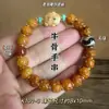 Pulseras de Hueso de Yak del Tíbet al por Mayor Hueso Tallado a Mano Joyería de Estilo Étnico del Tíbet Pulseras Unisex