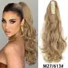Comercio Exterior Transfronterizo Pelucas Europeas y Americanas Trenzadas, Coletas para Mujer, Cabello Largo Rizado, Extensiones de Coleta con Clip Invisible, Trenzas, Al por Mayor en Stock