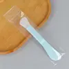 Beleza Silicone Brush Máscara Pincel Maquiagem Escova de cabelo macio Mud Mask Beauty Makeup Tools Fan-shaped Fruit Acid Brush