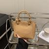 Bolso de Mano Pequeño de Moda para Mujer 2025 Primavera y Verano Nuevo Bolso Balde Simple Bolso de Hombro Cruzado para Mujer