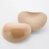 Almofada Auto-adesiva para Peito Triângulo Natação Fonte Termal Roupa de Banho Roupa Íntima Espessada Silicone Esponja Tapete Bikini Inserção Invisível