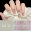 ZX Estéreo Impermeable Esmalte de Uñas en Gel Sin Horneado Película Adhesivo Completo Estilo Simple Manicura Avanzada Papel de Película Adhesivo para Uñas Venta al por Mayor