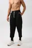 Nuevos Pantalones Deportivos de Malla para Baloncesto Estilo Americano para Hombre, Pantalones de Chándal Casuales Absorbentes de Sudor de Secado Rápido, Pierna Ancha