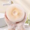 Bola de baño con ventosa Flor de baño suave y no dispersa Baño especial para mujeres Baño de burbujas Artefacto de masaje de baño