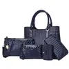Bolsa de Mano de Mimbre de Gran Capacidad Estilo Coreano de Moda Nueva Verano 2025 Bolso de Hombro para Mujer Bolso Cruzado de Moda Transfronterizo