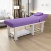 Cama de Masaje Plegable para Salón de Belleza para Uso en Casa, Mesa de Masaje con Agujero para Bordado y Limpieza de Oídos