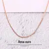 Corrente de Extensão para Colar de Várias Cores que Preservam a Cor da Cen Acessórios DIY Fecho Lagosta Ouro 18K Fecho de Mola Corrente de Cauda Fecho Universal
