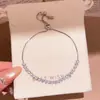 Pulseira com Fivela Redonda de Zircônia Banhada a Ouro 18K Real Leve Luxo Sensação de Alto Padrão Pulseira Retrô Exquisita Versátil Acessório de Pulseira para Mulheres