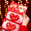 Nuevo Sobre Rojo Plegable Creativo para el 18º Cumpleaños de Hijo e Hija, Ceremonia de Mayoría de Edad, Billetera Creativa para Regalo de Dinero Ritual de Año Nuevo