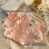 Ropa Interior de Modal para Mujer, Seda de Morera 7A, Antibacteriana, Entrepierna Extendida, Ribete de Encaje, Estilo Puro Deseo, Venta al por Mayor para Damas