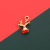 Acessórios de Natal direto da fábrica diy handmade liga pingente de roupas pingente acessórios por atacado acessórios