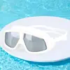 Gafas de Natación para Adultos de Marco Grande, Alta Definición, Antivaho, Impermeables, Campo de Visión Amplio, Anti-UV, Galvanizadas, Gafas de Natación Coloridas, Venta al por Mayor Transfronteriza