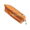 Bolsa Escolar de Papel Dupont Transfronteriza Bolsa con Cremallera de Papel Kraft Grs Tendencia Nacional Bolsa de Papelería de Papel Dupont Fábrica Personalizada