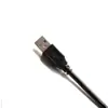 Cabo de Transferência de Dados USB Macho para Macho de 1,5m Cabo de Dados USB 2.0 A/A Alta Velocidade com Anel Magnético Preto Venda por Atacado