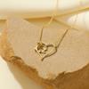 Collar Banyan Tree S925 de plata con 26 letras en inglés Love Rose, cadena de clavícula ligera y lujosa para mujer, regalo para el Día de la Madre