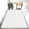 Alfombra de cabecera estilo japonés para dormitorio sala de estar alfombra antideslizante insonorizante absorbente fácil de cuidar Manta de cabecera de terciopelo de cristal
