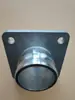 Conector Macho Flangeado de Aço Inoxidável 304, Extremidade Macho Flangeada Espessada de Aço Inoxidável, Veículo Químico