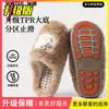 Zapatillas de Algodón Suave para Mujer 2026 Nuevas de Otoño/Invierno para Interiores del Hogar Engrosadas Antideslizantes Cálidas de Algodón para Damas
