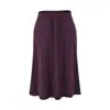 Falda midi de tiro alto con cordón de moda, nuevo estilo de otoño, versátil, ajustada, que realza la cadera, falda midi informal de línea A para mujer