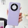 Aplicable a Huawei mate60pro Funda de gel para teléfono mate40 Cubierta protectora de silicona líquida color caramelo carcasa con tacto de piel