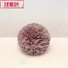 Flores Artificiales (Crisantemo Bola) Cabezas de Flores Venta Directa de Fábrica Diseño de Escena Exterior Muro de Flores Arco de Flores Decoración de Muebles