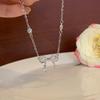 Exquisita pulsera de lazo de circonita de alta gama diseño nicho moda temperamento pulsera comodín joyería al por mayor