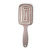 Pente alto cranial fofo pente de cabelo raiz rop pente pente pente feminino cabelo longo massagem especial cabelo cacheado ar almofada de ar pente grande curva para homens