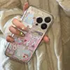 Amor Conejo Champiñón Adecuado para Funda de Teléfono Móvil Apple 16 15 14 13 Promax 17 Funda Espacial Transparente 17P