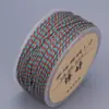 Boting Estilo Tibetano Hilo de Algodón Tejido a Mano Cuerda de Algodón de Múltiples Hilos de Colores Cuerda Manual para DIY Hilo para Abalorios Adornos Tibetanos Juguetes Culturales Hilo de Tejer Venta al por Mayor