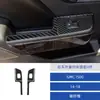 Adesivo Decorativo para Painel de Controle da Janela Traseira Modificado em Fibra de Carbono para Interior de Carro 14-18 Gmc1500