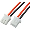 Cable conector XH2.54mm, conector macho y hembra de 2 pines, un solo extremo, 20 cm de longitud, con extremos de cable estañados