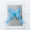 Guirnalda de Cinta Colorida Color Sólido Transparente Elegante Flor Estirada a Mano Decoración de Fiesta Boda Habitación Coche de Boda Escalera Techo Lazo
