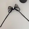 Falda de Malla de Lunares Pinza de Lazo Pinza para el Cabello Grande de Alta Gama Pinza para el Cabello Trasero de Mujer Pinza para Cola de Caballo Tocado