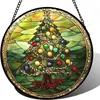 Artículos en Stock Exclusivamente para Ventas Transfronterizas: Adornos Colgantes de Vidrio con Varios Temas como Rosas, Flores, Animales, Navidad, Muñecos de Nieve y Aurora Submarina