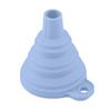 Embudo Plegable de Silicona Telescópico Cuello Largo Cocina Fugas de Aceite Hogar Subenvasado de Líquidos Rejilla para Aceite Olla de Aceite Engrosada Tamaño Pequeño