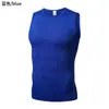 Camiseta Deportiva Ajustada para Hombre Baloncesto Correr Fitness Entrenamiento Chaleco Base de Alta Elasticidad Secado Rápido Absorción de Sudor Ropa Deportiva para Entrenamiento