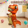 Fabricante Direto Balões de Folha de Alumínio Estilo Dinossauro Decorações para Barracas de Rua Montagem de Cena de Festa de Aniversário Atacado de Balões
